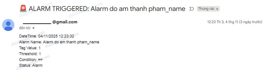 cảnh báo nhiệt độ từ xa